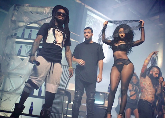 Nicki Minaj’s “Shag Roulette” With Lil Wayne, Drake & Eminem