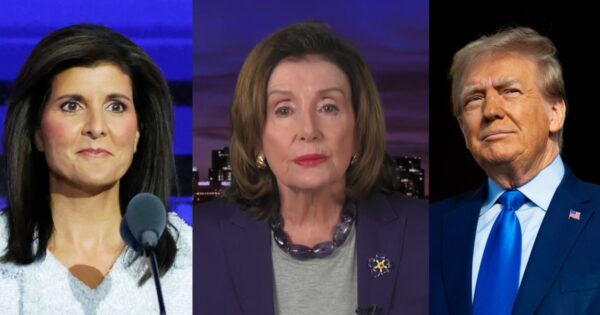 Nancy Pelosi reacts to Trump confusing her with Nikki Haley