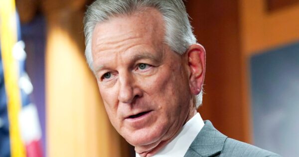 Tommy Tuberville uses veterans to push baseless claim about immigrants