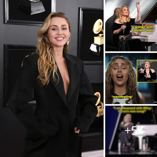 Adele Gushed About How Obsessed She Is With Miley Cyrus's New Song, And Miley's Wholesome Reply Has Me Blinking Back Tea…