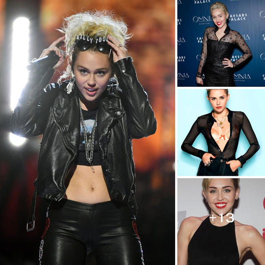 Miley Cyrus pays tribute to rock n roll legend by baring her breasts in a bold and daring performance. Guess who's the i…