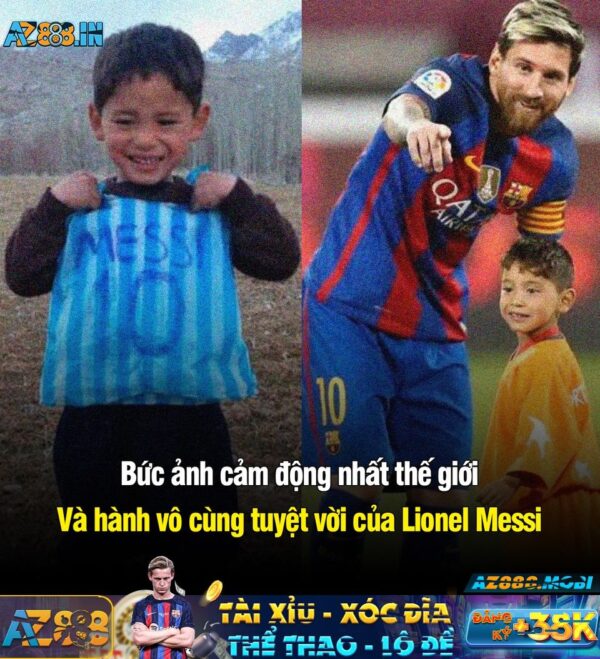 Quay lại thời điểm Lionel Messi phát hiện ra rằng có một đứa trẻ ở Afghanistan đeo túi nhựa có tên Messi trên đó Sau khi…