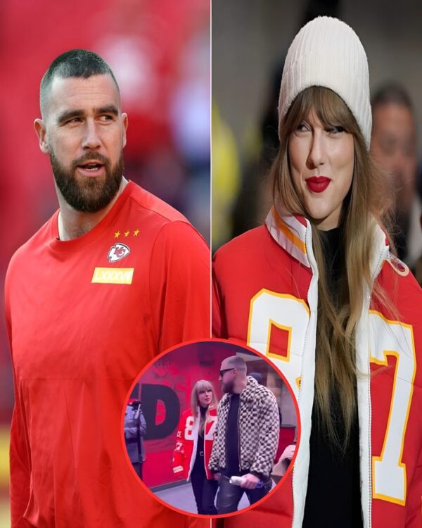 Travis Kelce and Taylor Swift 'will NOT be getting engaged anytime soon'… despite reports that the Chiefs star could propose t…