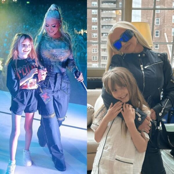 How Christina Aguilera’s 9-year-old serves as her ‘protector’ and ‘daught-ager’….Full story below👇👇👇