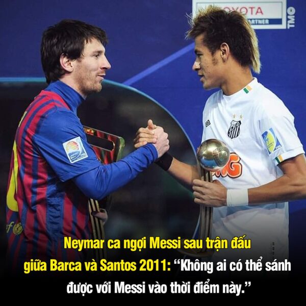 Neymar cũng nhận ra điều đó ????