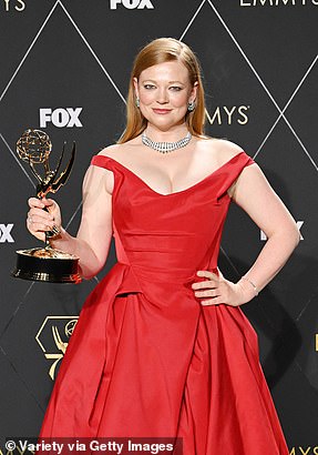 Katherine Heigl looks like a blonde bombshell in vibrant red dress at Emmy Awards 2024 ahead of Grey’s Anatomy reunion