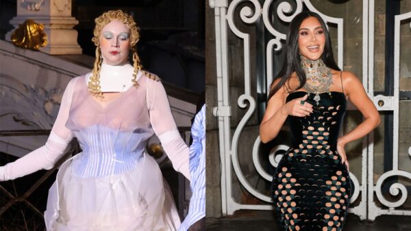 Gwendoline Christie Models Margiela Couture, Kim Kardashian Front Row – The Hollywood Reporter