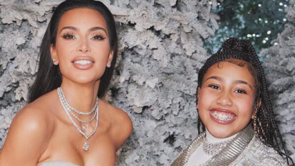 North West, 10, mocks mom Kim Kardashian as she leaks makeup-free selfie of famous star featuring wrinkles