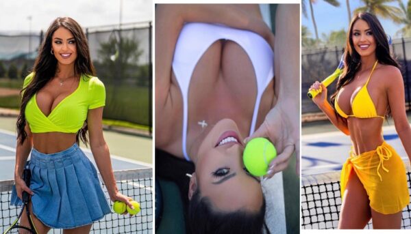 World’s Best tennis influencer Rachel Stuhlmann stuns in tiny bikini top as fans call her ‘beautiful dream girl’ – JustMarathi.c…