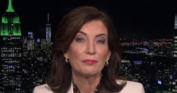 NY Governor Kathy Hochul reacts to congressional inaction on the southern border