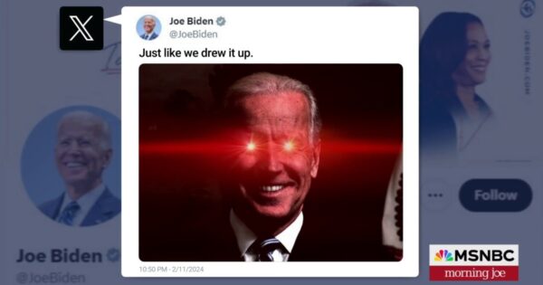 Biden makes fun of rigged Super Bowl conspiracy theory