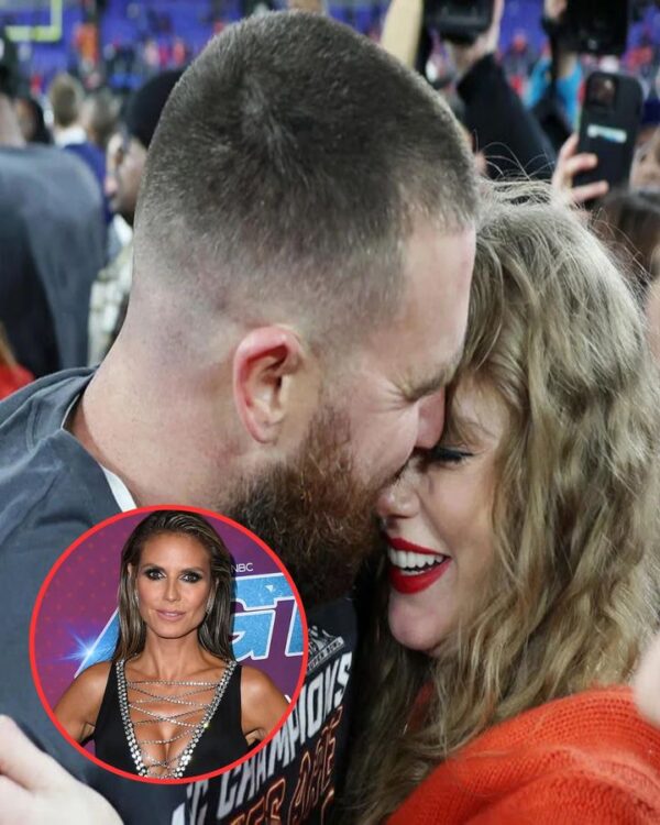 Taylor Swift and Travis Kelce are a  'amazing combination'  according to Heidi Klum. ????