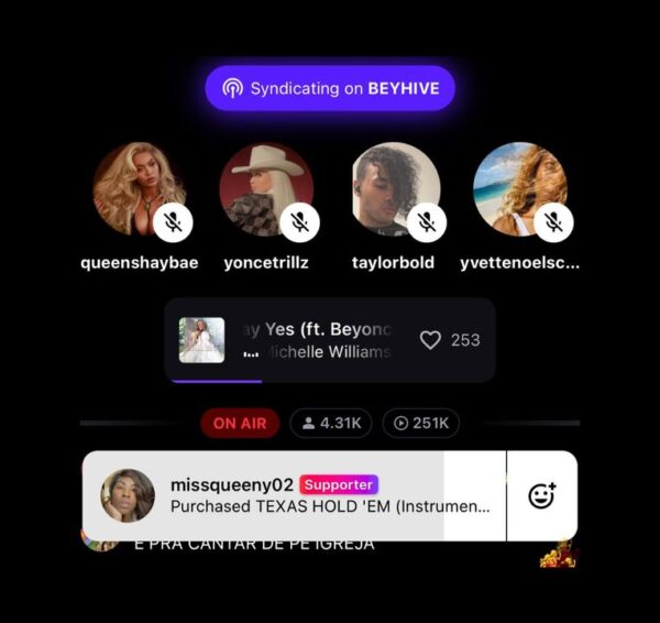 Mama Tina, Kelly Rowland, Yvette and more have all joined the Stationhead channel! Join now and purchase Texas Hold Em to help B…