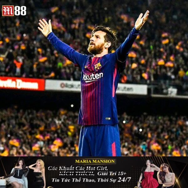 Một trong những màn ăn mừng mang tính biểu tượng nhất của Messi từ trước đến nay.????