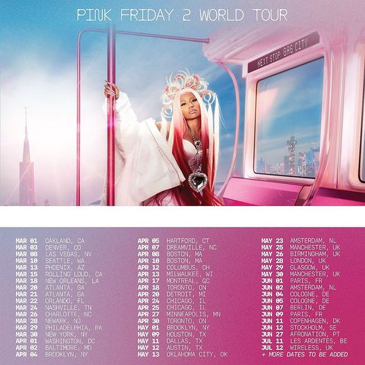 #WorldTourNika is bringing the #PinkFriday2 TOUR to Poland.  Polish Barbz ????????????????♥️????????  Repost from @orange_warsaw_fes…