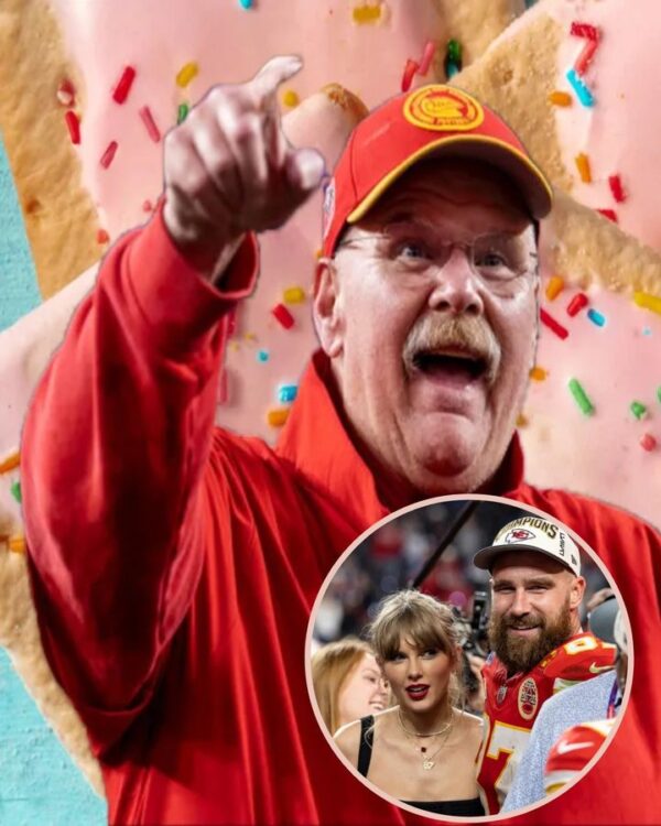 Taylor Swift made Chiefs players homemade Pop-Tarts during the season, coach Andy Reid reveals ????