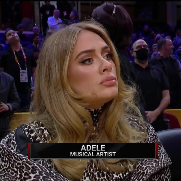 Adele on her viral NBA 2022 meme: "My face is just very meme-able I can't help it." Source: Pop Base https://t.co/FZGrbHz5gD