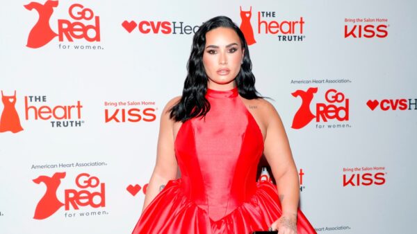 Demi Lovato is ravishing in red for American Heart Association Red Dress Collection concert