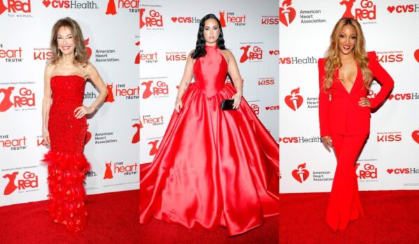 Demi Lovato Pumps Up the Volume, Susan Lucci Shines in Sequins and More Stars Favor Rouge Hues at American Heart Association’s Red Dress Collection Concert