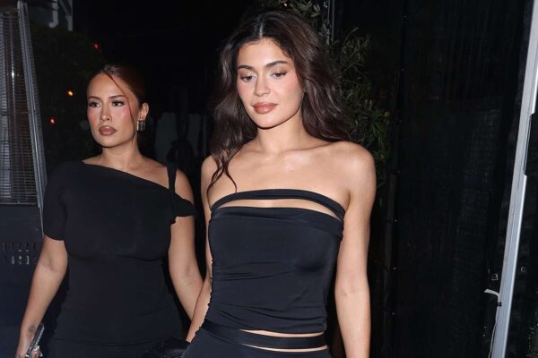 Kylie Jenner Steps Out in Chic All-Black Look for Dinner Celebration