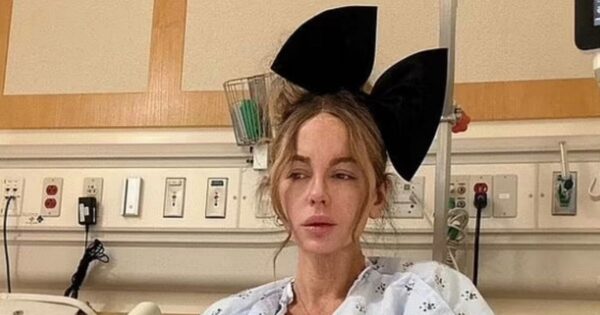 Kate Beckinsale posts Easter selfie from hospital bed amid mystery ailment
