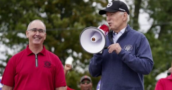 UAW President touts President Biden’ union engagement as motive to have his back