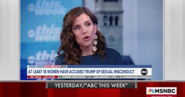 Rep. Mace gets in heated exchange over support of Trump despite sex abuse verdict