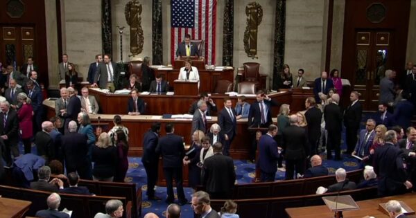 House passes government spending bill hours before potential shutdown
