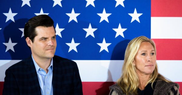 Matt Gaetz, Marjorie Taylor Greene lawsuit over canceled California rallies can proceed