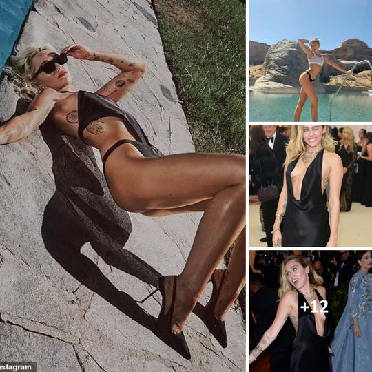 Miley Cyrus effortlessly shines in her bikini, a true embodiment of confidence and resilience after two separations. Hap…