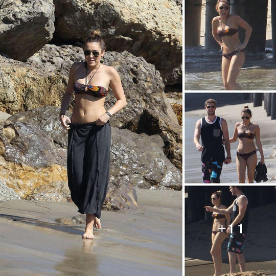 Embracing selfassurance and radiating positivity, Miley Cyrus shines in laidback Malibu bikini snaps, basking in the war…
