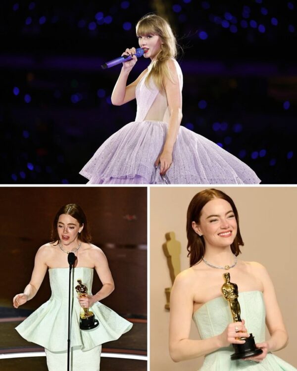 Emma Stone Quotes Taylor Swift Lyric While Thanking Daughter in Emotional Second Oscar Win  ????