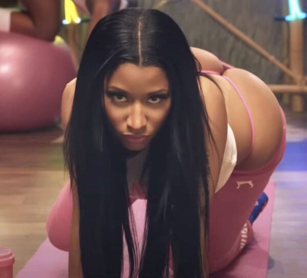 "Anaconda" is only 3,000 views away from once again becoming the most watched solo female rap video on YouTube