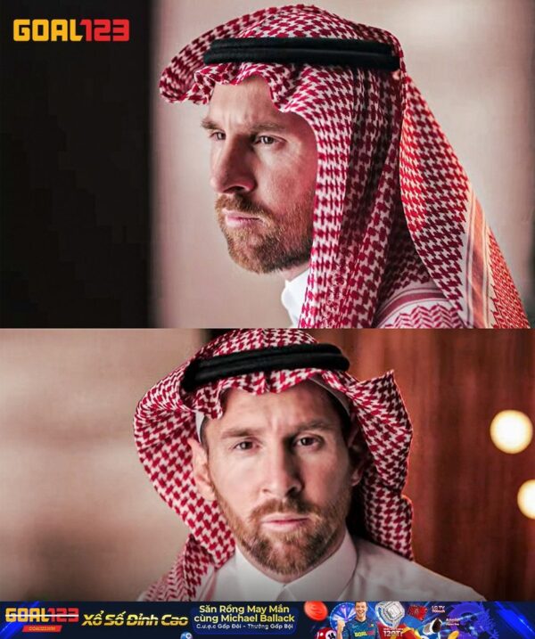 ‼️ MESSI CHÍNH THỨC QUẤN KHĂNNNNNNNNNNN ???? Hình ảnh mới của Messi trong quảng cáo thương hiệu thời trang Sayyar ở Ả Rập…