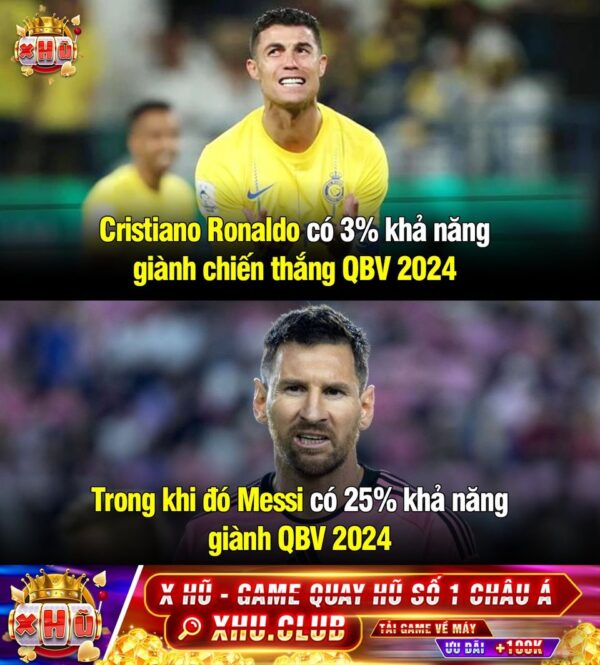 Messi vẫn cao hơn Ronaldo ????