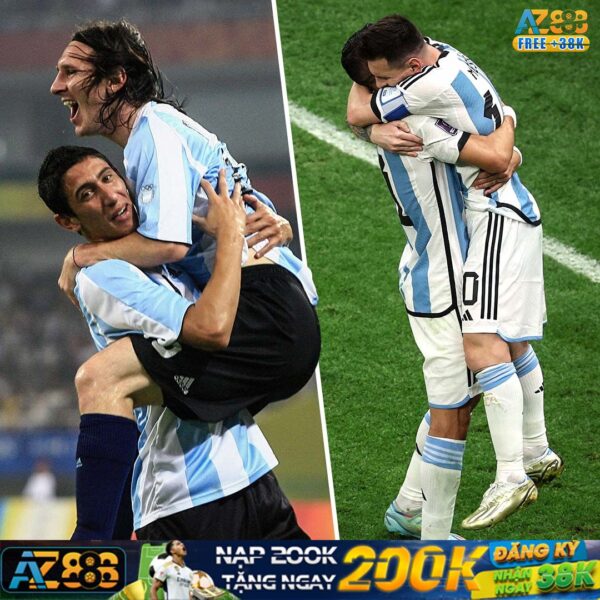 Angel di Maria và Lionel Messi đã cùng nhau trải qua tất cả các danh hiệu lớn nhỏ với ???????????? ???? 2005 | Vô địch U20 World…