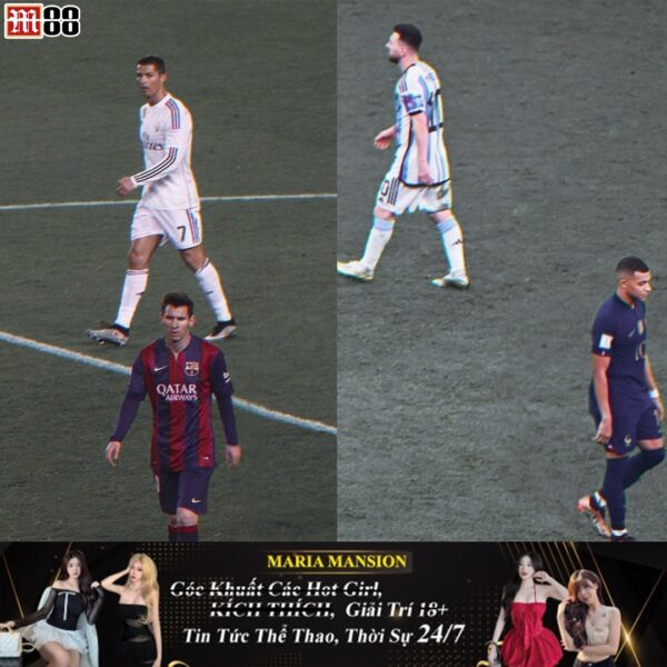 Messi đã đánh bại cả hai ????