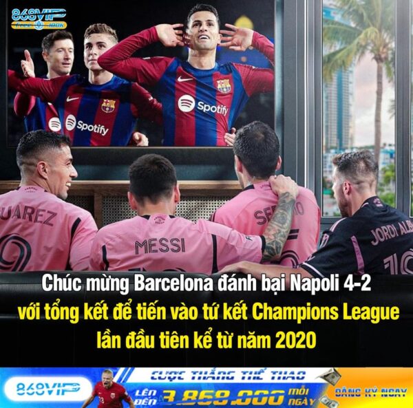 Chúc mừng Barcelona ????????