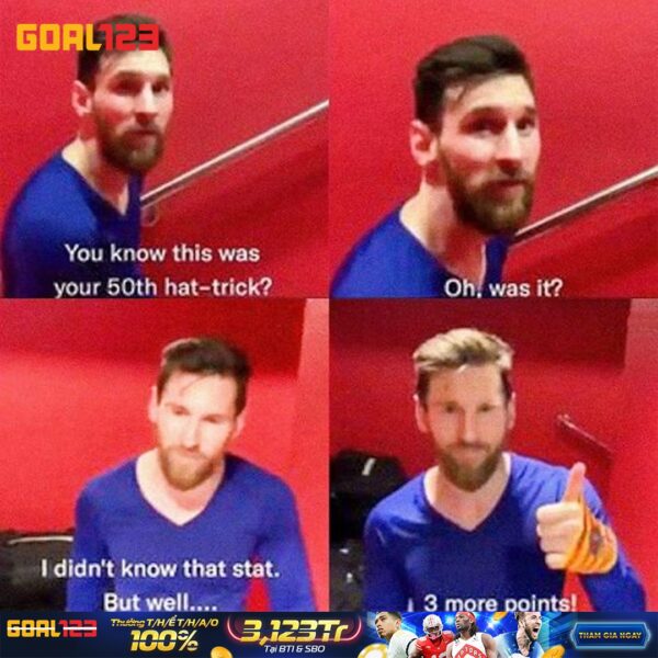 Nhìn lại khoảnh khắc tuyệt đẹp này khi Leo Messi ghi được hat-trick thứ 50 trong sự nghiệp: ▶Phóng viên: Bạn có biết đây…