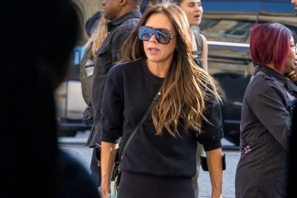 Victoria Beckham Ditches Heels for Unexpected Shoe While Out in Paris