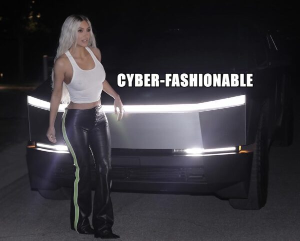 The Tesla Cybertruck May Be Great, but for Kim Kardashian It’s Mostly a Prop