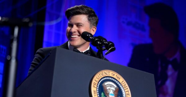 SEE IT: Colin Jost’s full set from 2024 White House Correspondents’ Dinner