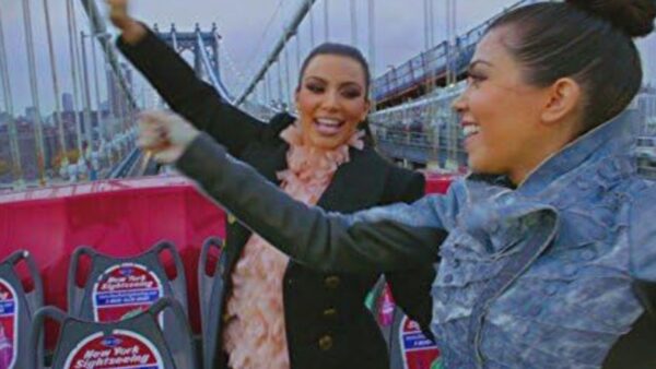 Kourtney Kardashian Pokes Fun At Sister Kim Kardashian With ‘Diamond Earring Joke’ While Sharing Holiday Photos; See Here