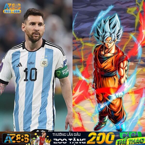 Messi và Goku giống nhau đến kì lạ ◾️Đều là chân mệnh thiên tử, sinh ra với tài năng thiên bẩm Vegeta và Ronaldo sinh ra…