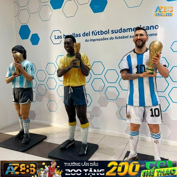 Phòng trưng bày của liên đoàn bóng đá Nam Mỹ: Khu vực có số đội ít nhất nhưng luôn sản sinh ra các nhân tài kiệt xuất củ…