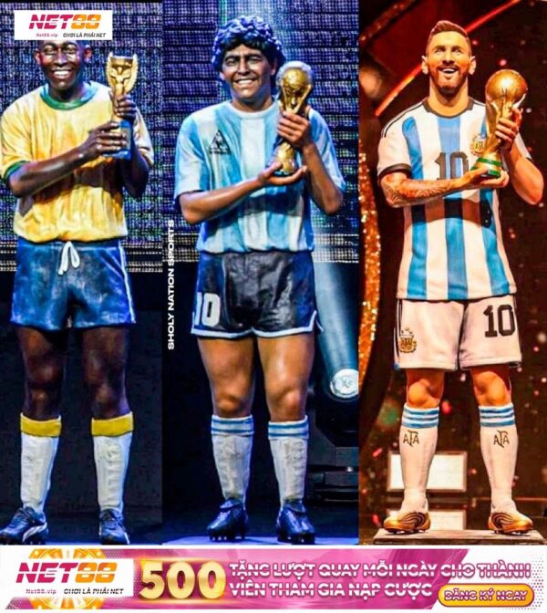 3 kỳ World Cup vĩ đại nhất mọi thời đại: -Pele 1970 ???????? -Maradona 1986 ???????? -Messi 2022 ???????? Cả 3 huyền thoại đều có 10…