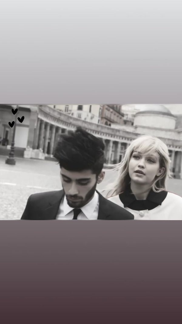 Their love ????❤️ #zigi #zaynmalik #gigihadid