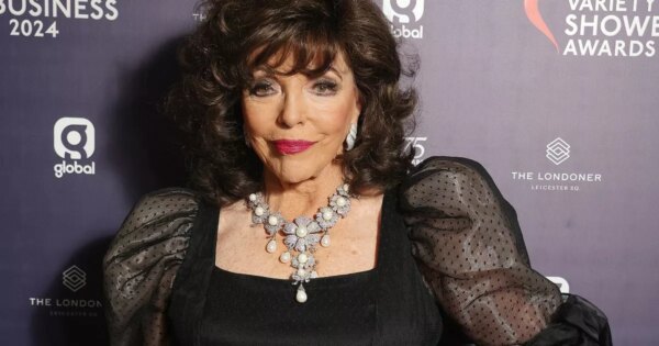 Dynasty star Dame Joan Collins unveils secret to looking so young at 90