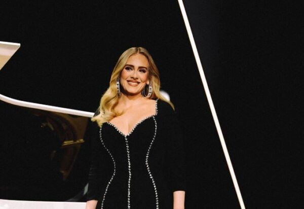 Adele Dazzles in Stella McCartney Dress at Las Vegas Residency Concert