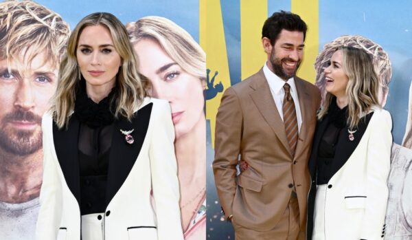 Emily Blunt Suits Up & Goes Sheer for ‘The Fall Guy’ Red Carpet